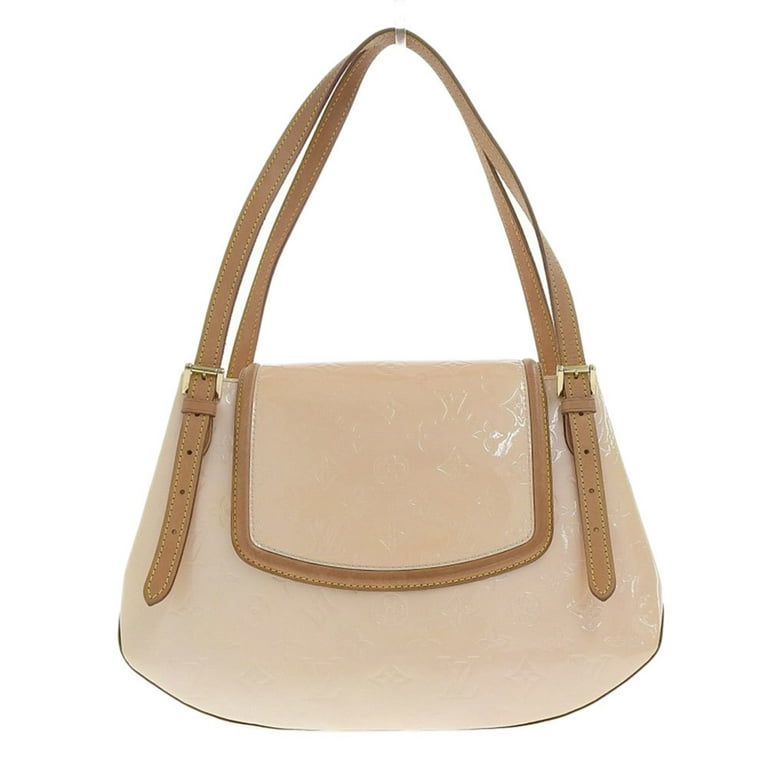 Louis+Vuitton+Marshmallow+Shoulder+Bag+Beige+Leather for sale online
