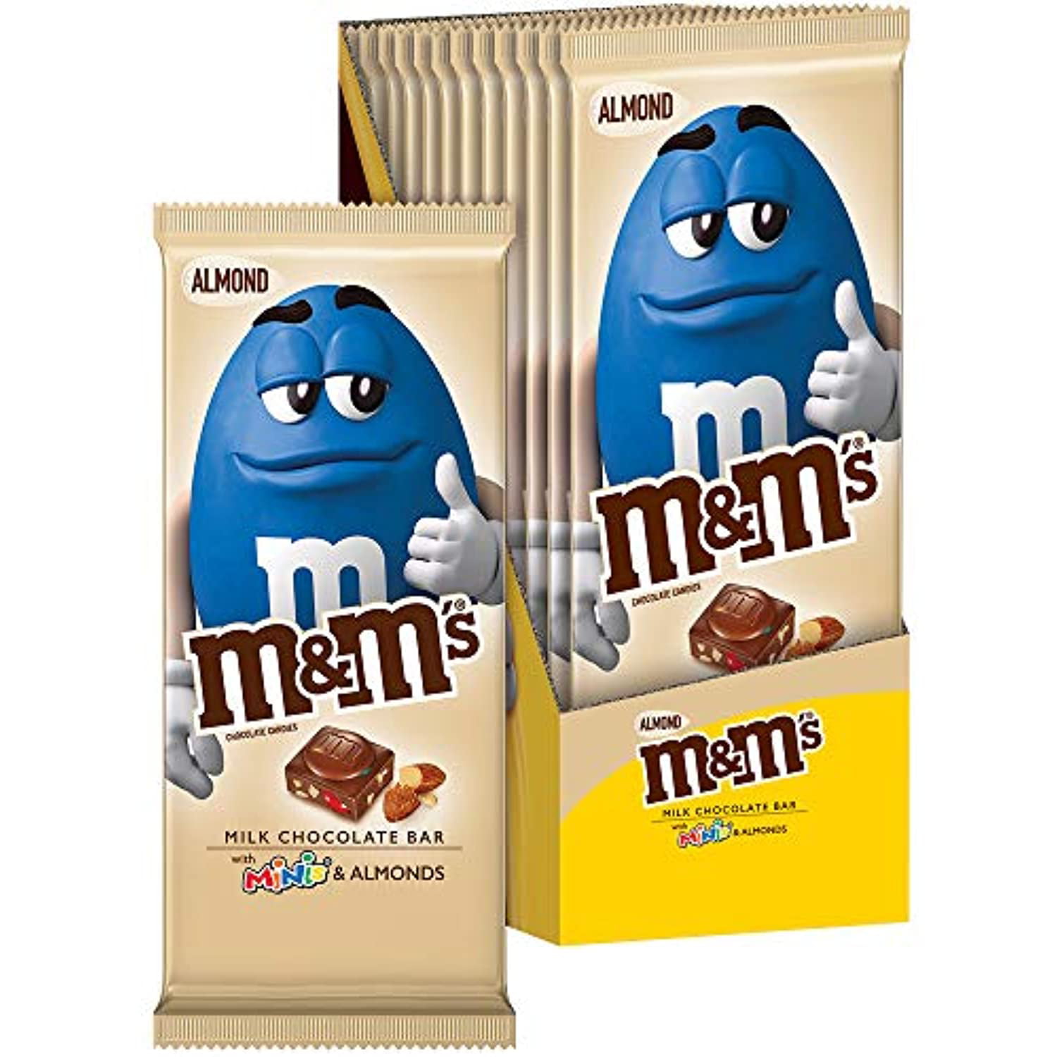 Candy-Studded Chocolate Bars : M&M's Bars