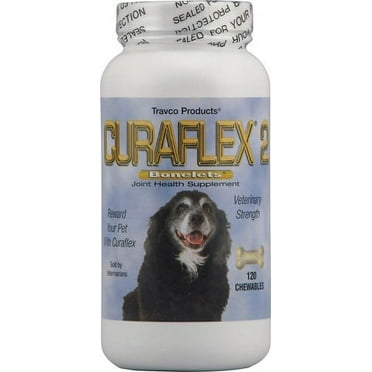 Curaflex 2 Chewable Tablets Joint Health for Dogs 120ct