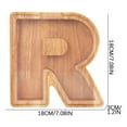 thumbnail image 3 of Taotanxi Clearance Sale!Personalized Wooden Name Money Box Wooden Deposit Box Twenty Six English Letters, 3 of 5