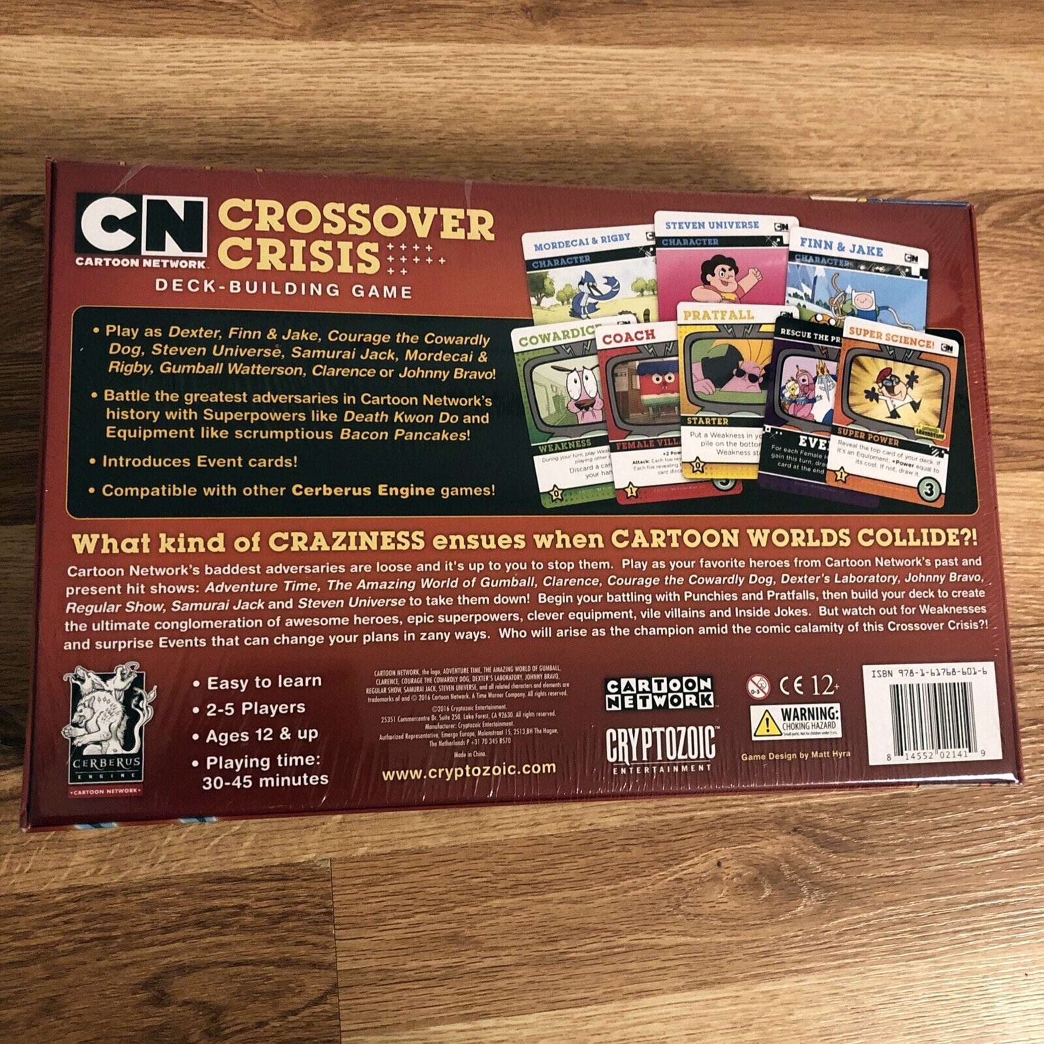 Cartoon Network Crossover Crisis Deck-Building Game Review