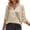 Beige, variant on Vedolay Womens Shirts Elegant Button Down Business Loose Tops with Pockets Beige,S