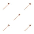 thumbnail image 3 of Guardoinrt Essential Tea Spoon Set Exquisite Stainless Steel Teaware For Home Essential cat paw rose gold 1 5Set, 3 of 6