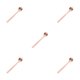 thumbnail image 1 of Cuchara mezcladora Naiovety pata de gato oro rosa Acero inoxidable 1, 1 of 6