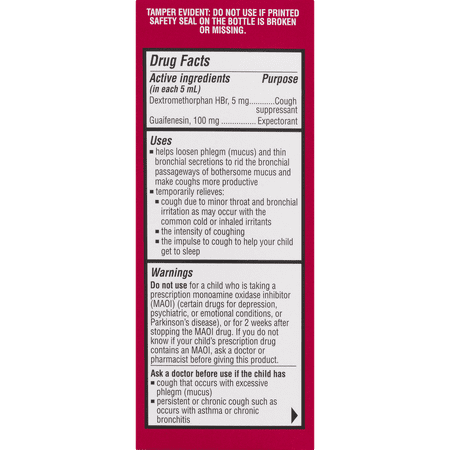 Pediacare Children's Long-acting Cough Cherry, Children's Cough and Congestion, 4-Ounce