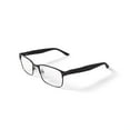 thumbnail image 2 of OCTO180 Men's Respect Browline Prescription Eyeglasses with Case, Gray, 2 of 6