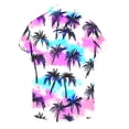 thumbnail image 6 of Axiiglly Hawaiian Shirt for Men Summer Tropical Floral Short Sleeve Button Down Casual Beach Shirts with Pockets, S-5XL, 6 of 7