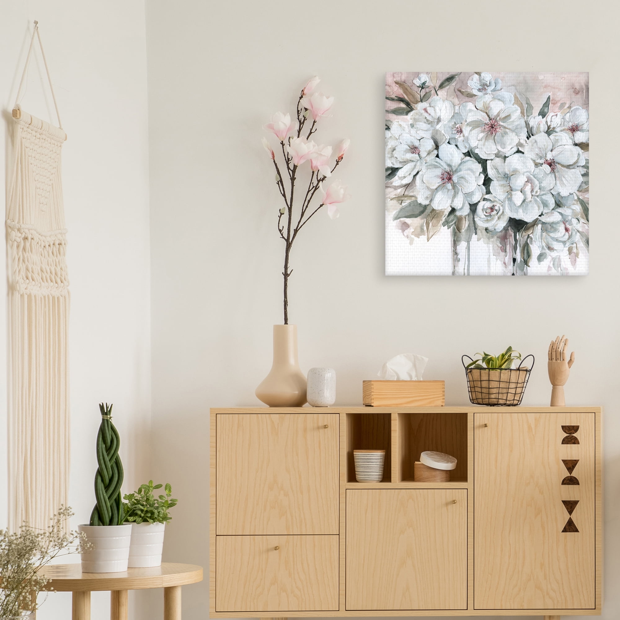 Blushing Bouquet by Carol Robinson Canvas Art Print