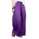 thumbnail image 5 of Pantalones anchos y holgados para mujer, pantalones elegantes de algodón y lino a la moda para mujer, 5 of 6