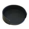 thumbnail image 2 of Black Leather Coaster Holder, 2 of 2