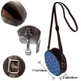 thumbnail image 5 of Lsque Nautical Anchors Pattern Shoulder Bag – Microfiber Leather Crossbody with Detachable Strap & Handle Ring, Waterproof & Durable, Elegant Everyday Carry, 5 of 5