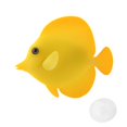 thumbnail image 1 of Aquarium Ornament Aquarium Decoration Fake Tropical Fish Funny Artificial Luminous Fish 03#, 1 of 4