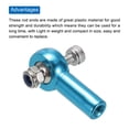 thumbnail image 4 of Unique Bargains M4xL26mm Lever Steering Linkage Tie Rod Ball Head Link Joint End Metal Blue for RC Crawler Car Pack of 6, 4 of 4