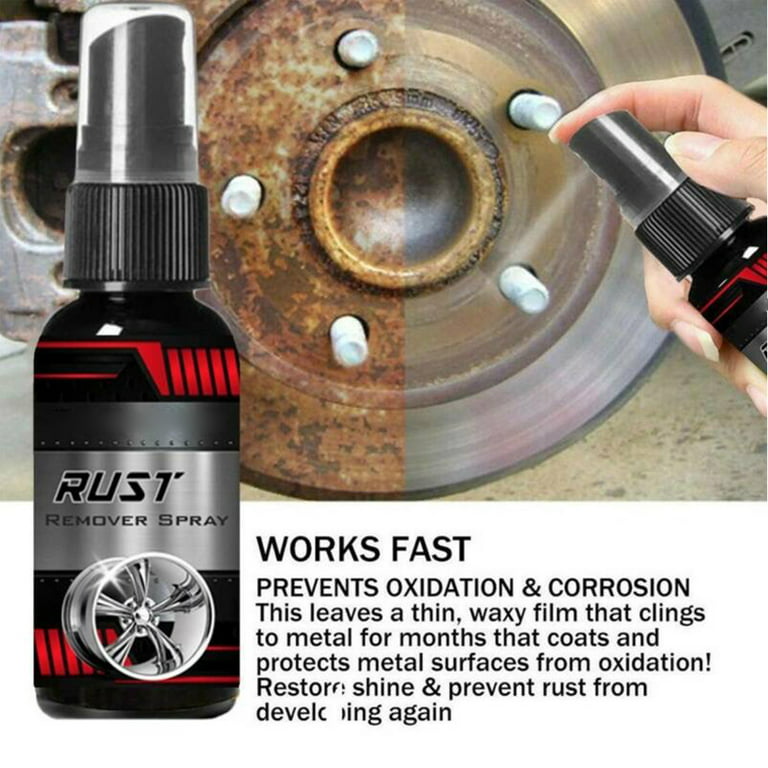 Car Rust Removal Spray,iron Powder Remover,car Rust Remover Cleaner  Spray,stops & Prevents Rust And Corrosion