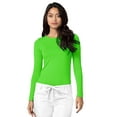 thumbnail image 2 of Adar Underscrubs for Women Multi Color 3 Pack - Long Sleeve Underscrub Comfort Tee, 2 of 7
