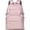 Pink, variant on Multi-layer large-capacity student backpack, suitable for high school, university and junior high school students. Lightweight travel backpack for traveling.