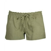 Salt Life Women's Coastal Drawstring Shorts Olive green Size L MSRP $40