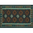 thumbnail image 1 of Ahgly Company Indoor Rectangle Oriental Light Blue Traditional Area Rugs, 8' x 10', 1 of 4