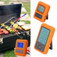 thumbnail image 1 of Medidor de temperatura termómetro de alarma de exceso de límite de transmisión inalámbrica impermeable con sonda para cocina para el hogar para restaurante, 1 of 8
