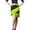 Green, variant on Women's Tennis Skirts Summer Skirt Latin Dance Dress for Adults with Fringe Cha Cha Training Skirt Dynamic Movement Performance Ensemble Blue S