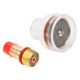 thumbnail image 3 of WP Torch Glass Cup Torch Gas Lens Collet Glass Cup for WP17/18/26, 3 of 7