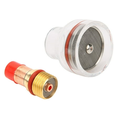 

WP Welding Torch Kit Accessories With White Silicone Ringing Rubber Washers Glass Cup Collet Collet Body WP - 17 / 18 / 26