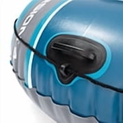 INTEX 66324EP Excursion 4 Inflatable Boat Set w/Oars, Pump, Adjustable Seats & Rod Holders