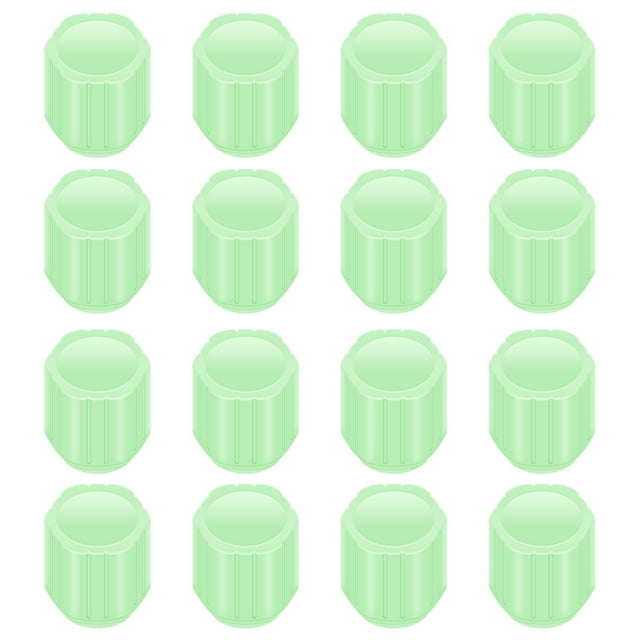 16Pcs Tire Valve Stem Cap Luminous Universal Stem Covers for Cars Trucks Motorcycles Bikes