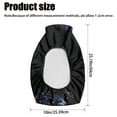 thumbnail image 7 of Renewold ATV Seat Cover Waterproof 25x10 Inch, Universal Tear-Resistant Polyester ATV Seat Protector, Stretch Fit for Honda/Yamaha/Polaris, Easy Install, Butterfly Rose Musical Notes, 7 of 7