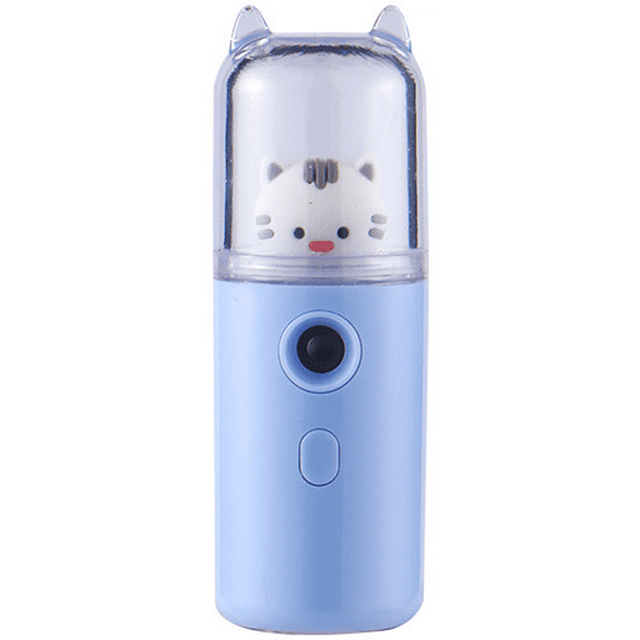 Vaporizador facial portátil Mini dibujos animados chica linda cara señor vaporizador facial pulverizador de niebla nano portátil