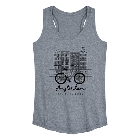 Instant Message - Amsterdam - Women's Racerback Tank Top