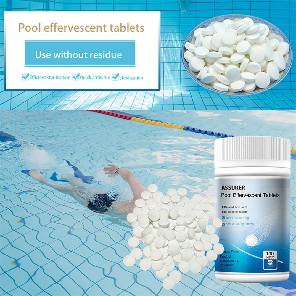 paddling pool cleaning tablets