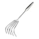 thumbnail image 2 of Rake de acero inoxidable, Rake de jardín resistente, Tijera de metal robusta, Diseño ergonómico, Para jardinería doméstica, Herramienta de limpieza de hojas, Rake de jardín versátil, Rake de acero, 2 of 8