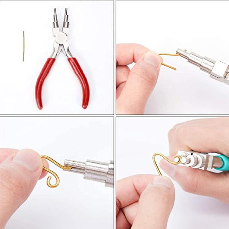 Yokua Beading Jewelry Making Tools 3 PCS Jewelry Plier Wire Cutters Combo Tool