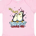 thumbnail image 4 of Inktastic My Aunt Loves Me Penguin Boys or Girls Baby Bodysuit, 4 of 5