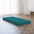 thumbnail image 5 of Abstract Foldable Mattress, Modern Wavy Lines and Dots, 74.8" x 35.4", Petrol Blue, by Ambesonne, 5 of 6