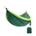 thumbnail image 2 of Hamaca de Camping Hamacas Portátiles con Carabiners de Metal Poliéster Ligero Poliéster Hamacas para Mochileros, Playa de Viaje Patio Patio Senderismo Verde Baoblaze Hamaca al aire libre, 2 of 7