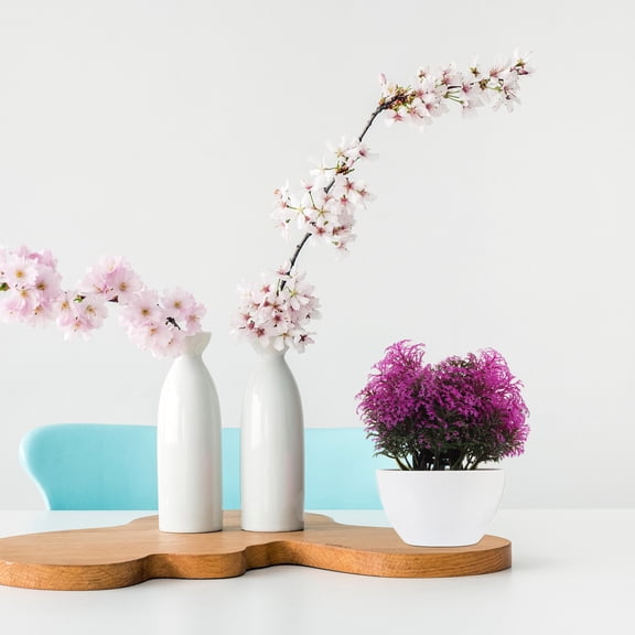 FOMIYES Realistic Artificial Potted Plant for Home Decoration, Office Desk, Living Room, and Indoor Spaces