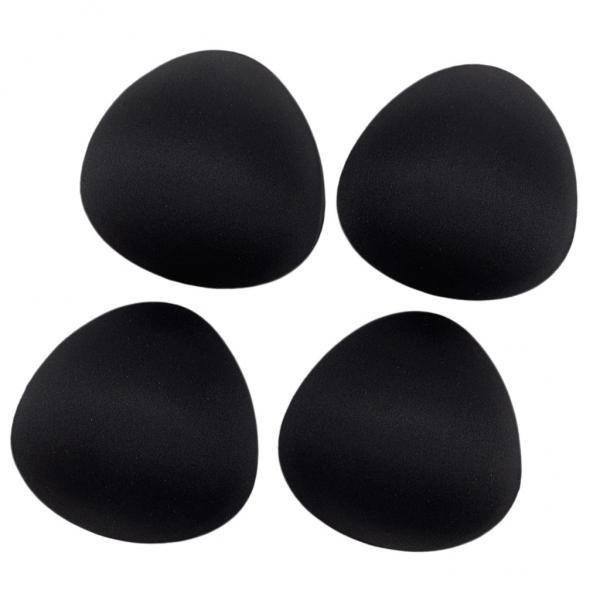 2x 2 Pares de Inserciones de Sujetador de Sostén Femenino Empujan Hacia Arriba La Esponja para Trajes de Baño Ropa Deportiva Zulema Inserto de almohadilla de sujetador de esponja