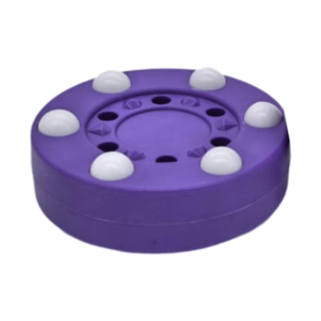 Luwecf Roller Hockey Puck Smooth Portable Ice Hockey Puck for Game Outdoor Training