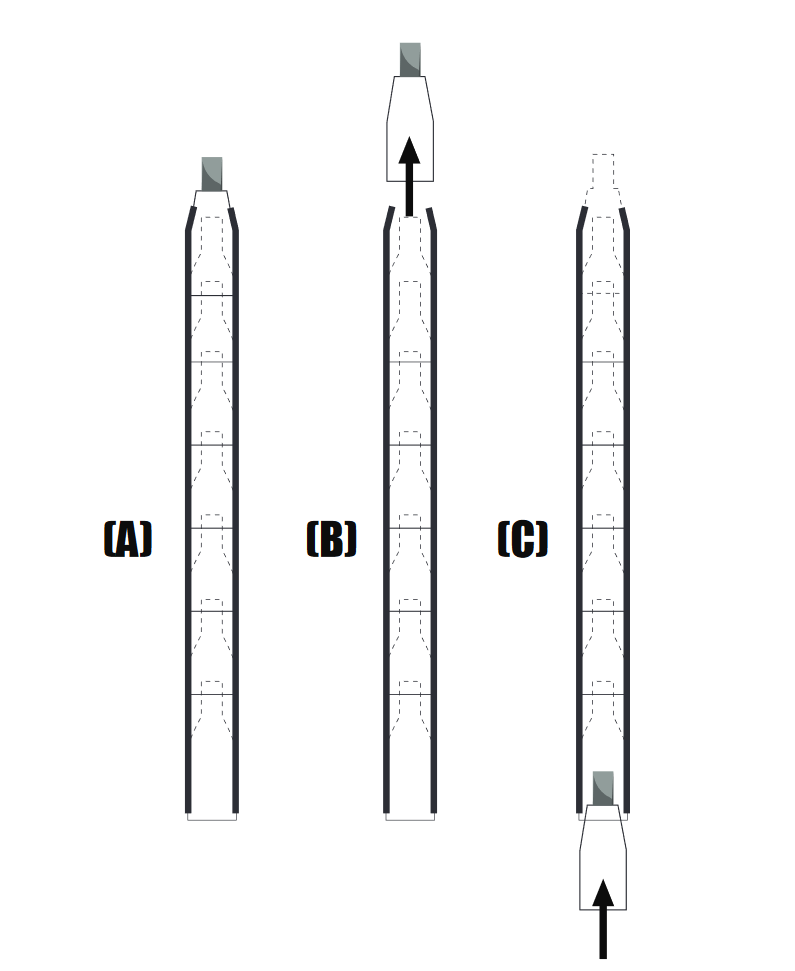 Swanson Tool Co's "AlwaysSharp" Refillable Mechanical Carpenter Pencils w/ Black Graphite Tips, Model CP216 - image 4 of 11