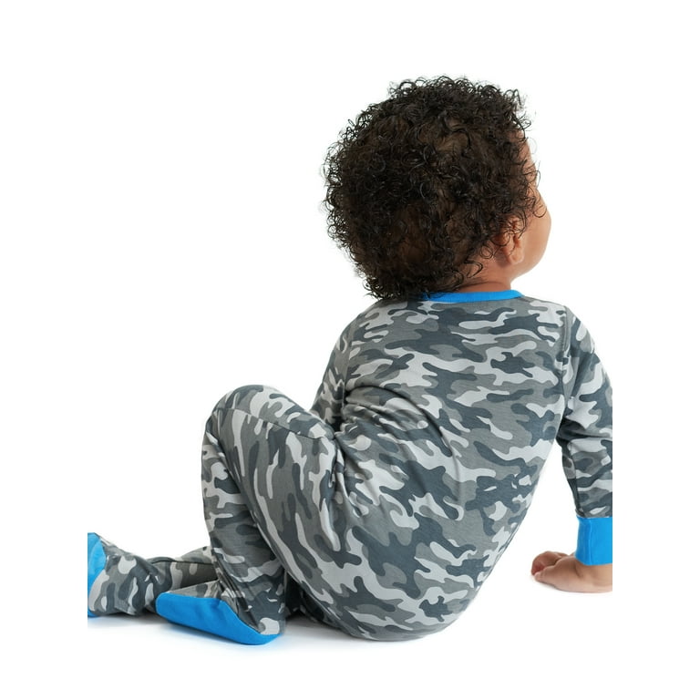Onesies Brand Baby Boy Sleep n Plays Footed Pajamas 4 Pack