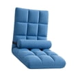 thumbnail image 4 of Silla de suelo con respaldo, sofá de suelo cómodo, sofá de apartamento Azul, 4 of 9