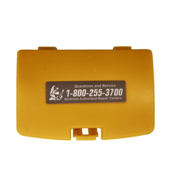 Dandelion Yellow Battery Cover Game Boy Color for Nintendo GBC Replacement Door