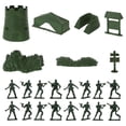 thumbnail image 3 of 100pcs Plastic Soldier Figures Playset Army Model Figures for Interactive Play, Enhancing Creativity and Concentration, 3 of 3