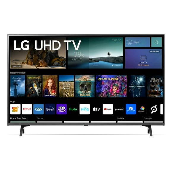 Refurbished - LG 50" Class 4K UHD 2160P webOS Smart TV (50UQ7070ZUE)