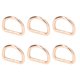 thumbnail image 1 of Anillos en D duraderos portátiles ampliamente aplicables anillos de metal prácticos y prácticos para correas de billetera para mochilas para correas de perro ANGGREK Otros, 1 of 8