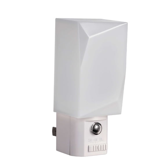 Great Value LED Night Light with Light Sensing, Adjustable 3CCT, 1-Pack