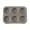 Muffin Pan, variant on Vorfor 6 Cup Non-Stick Muffin Pan Jumbo Cupcake Tin Bakeware Dishwasher Safe,10.4" x 7.67", Carbon Steel, Gray Christmas