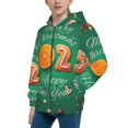 thumbnail image 2 of Pofeuu Merry Christmas 2025 Print Teenage Zipper Hoodie Sweatshirts Hooded Casual Jackets With Pocket For Boys Girls-Medium, 2 of 6